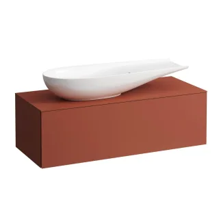 LAUFEN Waschtischunterschrank und Waschtischplatte ALESSI 500x1200x370 H4303220972691
