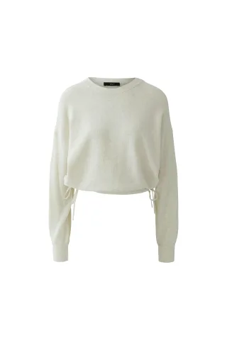 Oui - Pullover offwhite - Gr. - 42