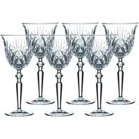 Nachtmann Rotweinglas Palais Rotweingläser 230 ml 6er Set, 6-tlg., Glas