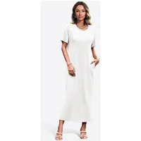 Imily Bela Maxikleid Damen Sommerliches T-Shirt Kleider (Packung, 1-tlg., 1per-Pack) Einfarbig