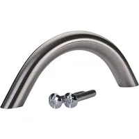 SO-TECH® Möbelgriff Bogengriff BG01e echt Edelstahl BA 64 - 320 mm - incl. Schra, Lochabstand 64 mm - inkl. Schrauben