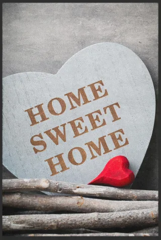 Fussmatte Home Sweet Home 10127 | Größe: 60 cm x 45 cm