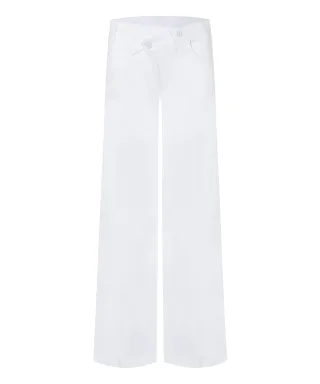 CAMBIO - Baggy asymmetrical pure white - Gr. - 30