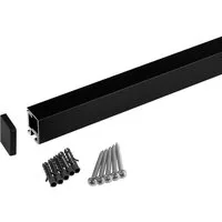 Kesseböhmer Küchenorganizer-Set Linero MosaiQ EasyLine Küchenreling 600 - 1800 mm, Profilleiste 1200 mm