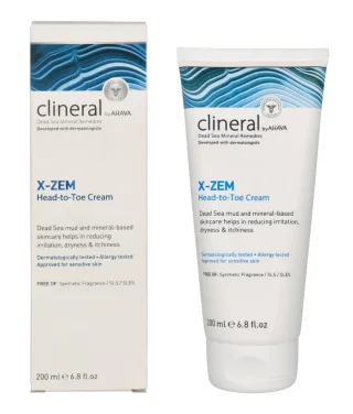 Ahava Clineral X-Zem Head-to-Toe Cream.