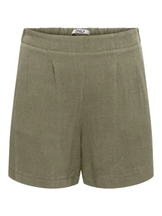 ONLY - ONLSIESTA HW SIMPLE LINEN BL SHORTS PNT - Gr. - XL