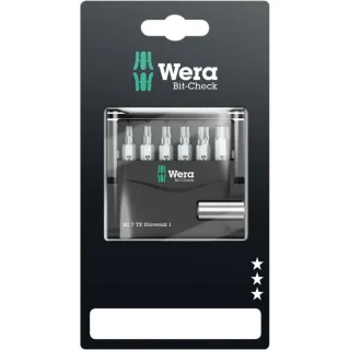 Wera Bit-Check 7 TX Universal 1 SB, 7-teilig - 05073404001