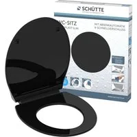 Schütte WC-Sitz SLIM, Duroplast, Absenkautomatik, Schnellverschluss, besonders flache Form