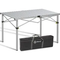 HOMECALL Klapptisch Campingtisch Klappbar Balkontisch Gartentisch Tragbar Outdoor Tisch, Robust, stabil, für 4-6 Personen