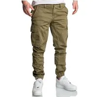 Amaci&Sons Chinohose RIALTO Cargo Jogger-Chino Herren Cargo Jogger Chino Jeans Hose