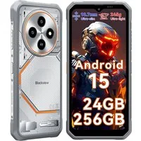 blackview Outdoorhandy (10,7 mm), 3 KI-Modelle, mit Hülle, sehr dünn Smartphone (6.56 Zoll, 256 GB Speicherplatz, DokeOS 5.0, Android 15, 24GB, 16MP, 5W OTG)