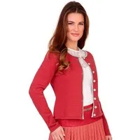 Hammerschmid Trachtenjacke Trachten Strickjacke - BIEL - dark salmon