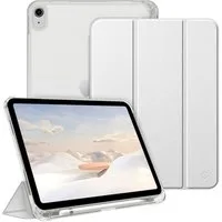 Fintie Tablet-Hülle für iPad 11 Generation 11‘’ 2025 (A16), iPad 10 Generation 10.9'' 2022, ultradünn, mit Stifthalter, transparenter Rückseite, Auto Schlaf/Wach