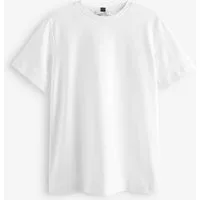 Next T-Shirt Schweres T-Shirt mit Rundhalsausschnitt (1-tlg)