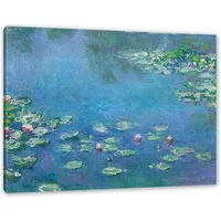Pixxprint Leinwandbild Claude Monet - Seerosen  III, Claude Monet - Seerosen  III (1 St), Leinwandbild fertig bespannt, inkl. Zackenaufhänger