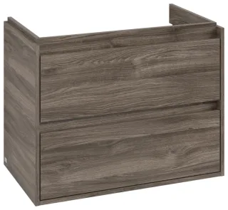 Villeroy & Boch Waschtischunterschrank Skyla C79700 772x596x439mm 2 Ausz. Waschtisch mittig Stone Oa C79700RK