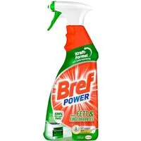 Bref Power gegen Fett & Eingebranntes 750 ml Reinigungsspray (1-St. Sprühflasche mit Sofortwirkung)