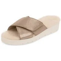 vitaform Damen Pantoletten Samtziegenleder Pantolette