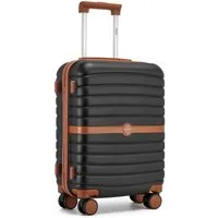 KONO Handgepäckkoffer Koffer Trolley ABS+PC Hartschalenkoffer
