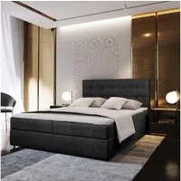 Masseno Boxbett GLOS 160x200 cm mit Bonell Matratze und Topper