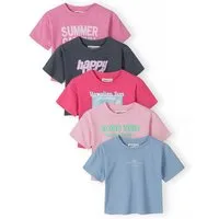 MINOTI Print-Shirt (5-er Pack)
