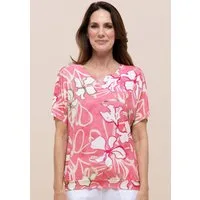 bianca Print-Shirt SIA in sommerlichen Allover-Dessin