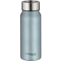THERMOcafé Thermobecher TC DRINKING MUG, absolut dicht, spülmaschinenfest, 1-tlg., Edelstahl, Kunststoff, Silikon, 0,5l, 9h heiß & 20h kalt, zerlegbares Push Button Lid