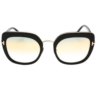 Tom Ford Virginia FT0945 01B Schwarze Sonnenbrille