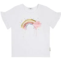 Hust & Claire T-Shirt HCAlma Rainbow (1-tlg) Mädchen T-Shirt mit Regenbogen Motiv