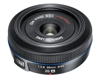 Samsung NX Lens 20mm 1:28 i-Function schwarz