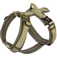 Rudelkönig Hunde-Geschirr Gepolstertes Brustgeschirr mit Haltegriff, Verstellbares Hundegeschirr, Nylon, Neopren, Sicherheitsgeschirr in verschiedene Größen