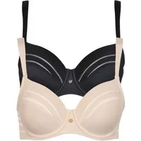 Lisca Bügel-BH 2er Pack Bügel BH Alegra (Spar-Set, 2-tlg) Stützfunktion