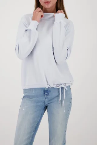 monari - Sweatshirt mit 3D-Druck ice blue - Gr. - 46