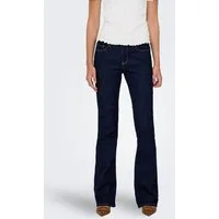 ONLY Bootcut-Jeans ONLANNIE MID FLARED BOX DNM mit dunkler Waschung