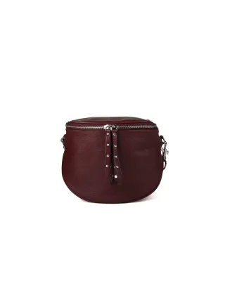 Giulia Monti Schultertasche Burgundy