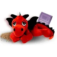 Habibi Plush Wärmekissen Habibi Plush Wärmetier Stofftier 1864 Glücksdrache rot