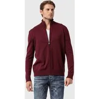 Cipo & Baxx Cardigan Pullover (1-tlg) im sportlichen Look