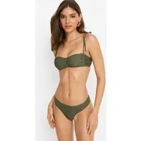 LSCN by LASCANA Bandeau-Bikini-Top Gina, mit modischen Raffungen