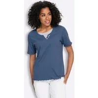 Sieh an! T-Shirt 2-in-1-Shirt Kurzarm