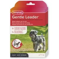 beaphar Hunde-Erziehungsgeschirr Gentle Leader, Hundehalfter - schwarz, S