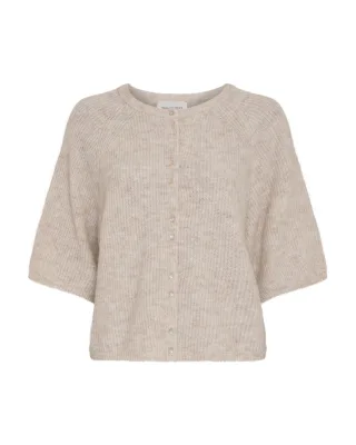 msch copenhagen - MSCHBondie Hope 2 4 Cardigan Oatmeal Melange - Gr. - S