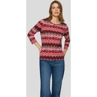Rabe 3/4-Arm-Shirt mit Allover-Muster