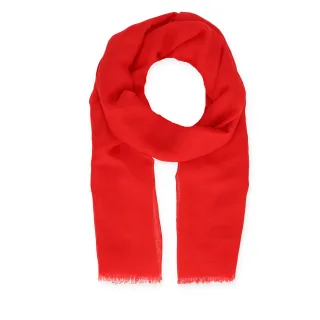 Halsüberkopf Accessoires - Schal uni 70x180cm rot - Gr. - OS