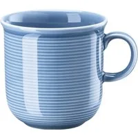 Thomas Porzellan Becher Trend Colour Arctic Blue Becher mit Henkel, Porzellan, Tassen
