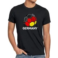 style3 T-Shirt Deutschland Fan WM 2026 Fussball Sport Trikot flagge fan EM