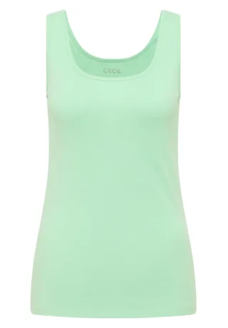 Cecil - Basic Top grün - Gr. - L