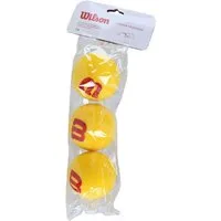 Wilson Tennisball Stage 3 Starter Foam Schaumstoffbälle 3er
