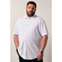 Men Plus Kurzarmhemd Business-Jerseyhemd FLEXLASTIC® Halbarm Kentkragen