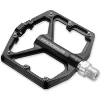 ROCKBROS Fahrradpedale Rennrad Pedale Aluminium Plattform Pedale 9/16 Zoll (Ultraleicht Antirutsch Fahrrad Pedale für MTB E-Bike Stadtrad)