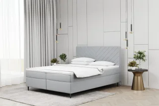 Boxspringbett Schlafzimmerbett BONITA 200x200cm in div. Farbvarianten